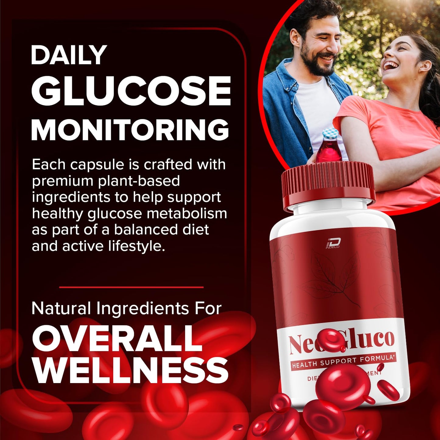 Indelo NeoGluco Capsules 180 Capsules