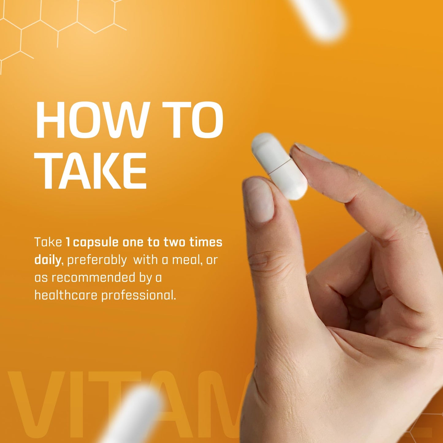 Fuelup Vitamin C 500 mg – Vegan Supplement Capsule, 180 Count