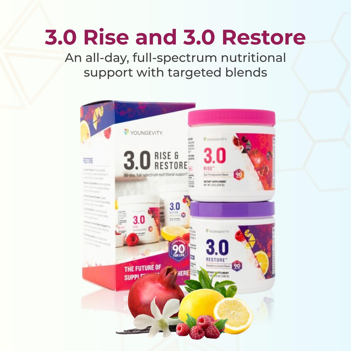 Youngevity Beyond Tangy Tangerine 3.0 Day & Night Supplement Powder 17