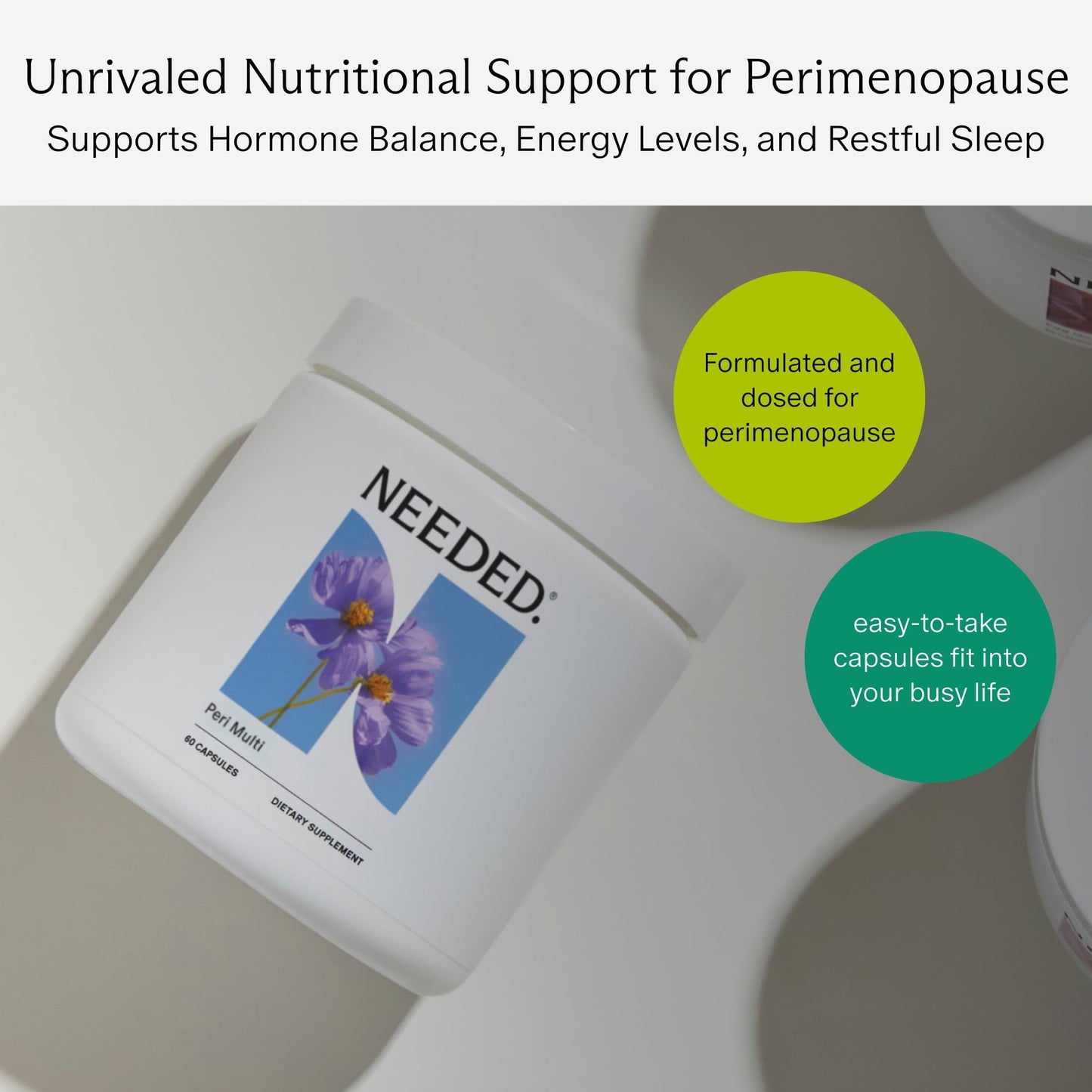 Needed. Perimenopause Supplement for Women Powder 14
