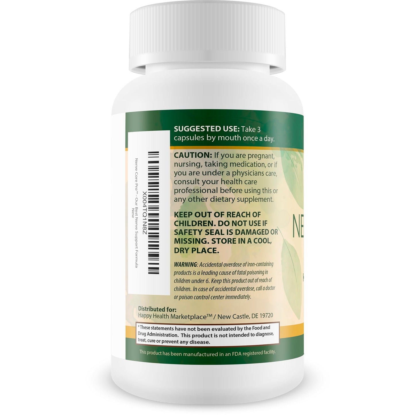 Happy Health Marketplace Nerve Core Pro Capsule 90 Count