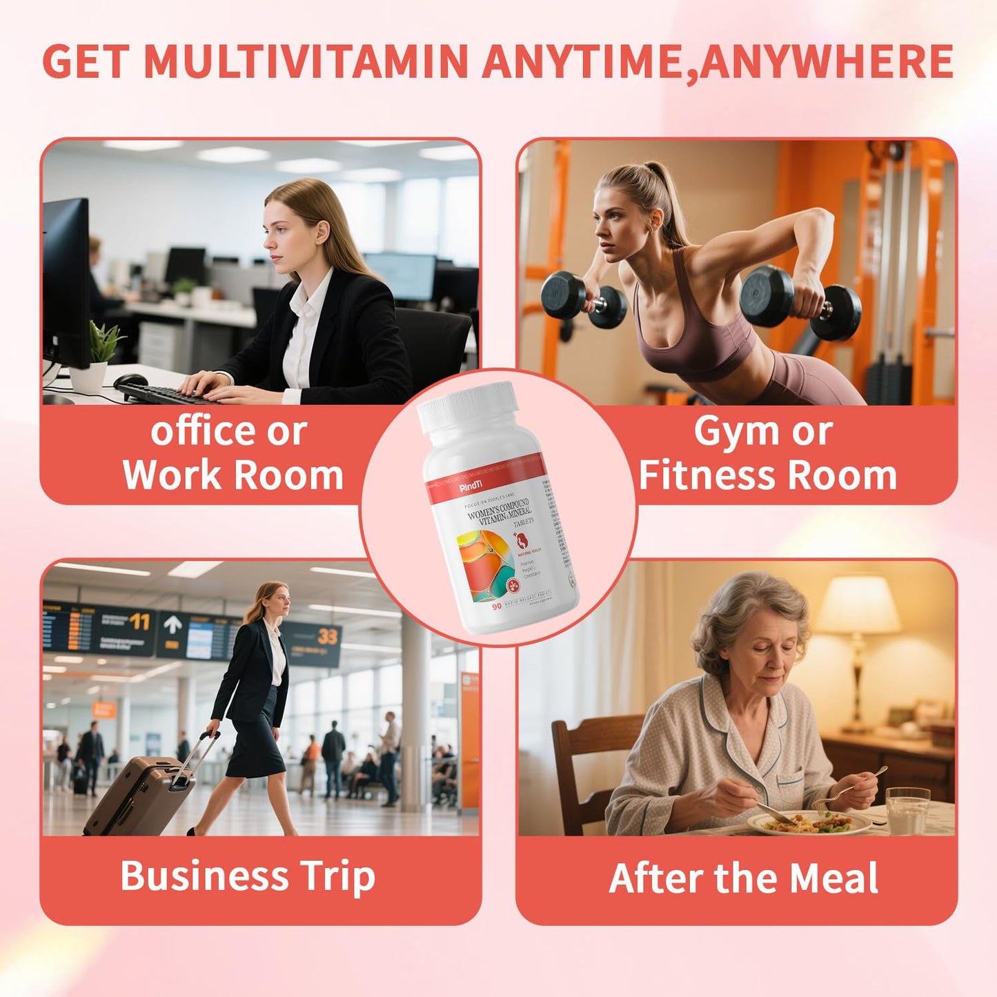RindTi Multivitamin for Women 50+ Capsule, 90 Count