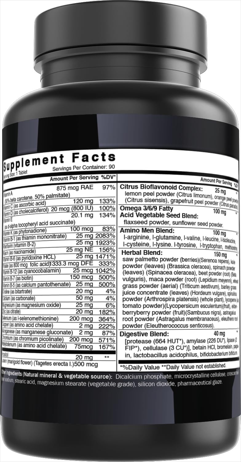 Best Naturals Day-to-Day Men's Multivitamin Tablet, 240 Count