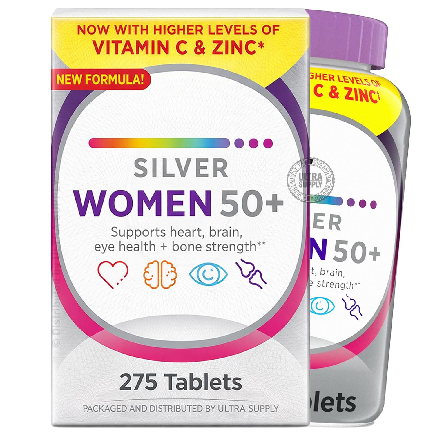 Generic Silver Women 50 Plus Multivitamin 275 Tablets