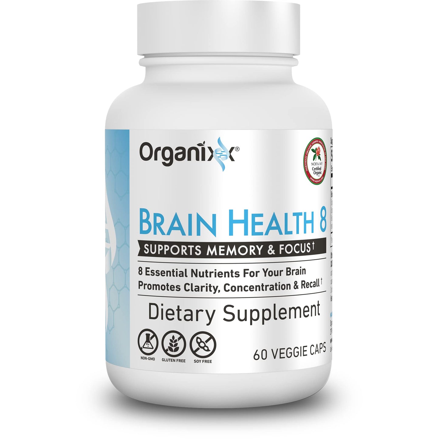 Organixx Ageless Brain Capsules, 60 Count