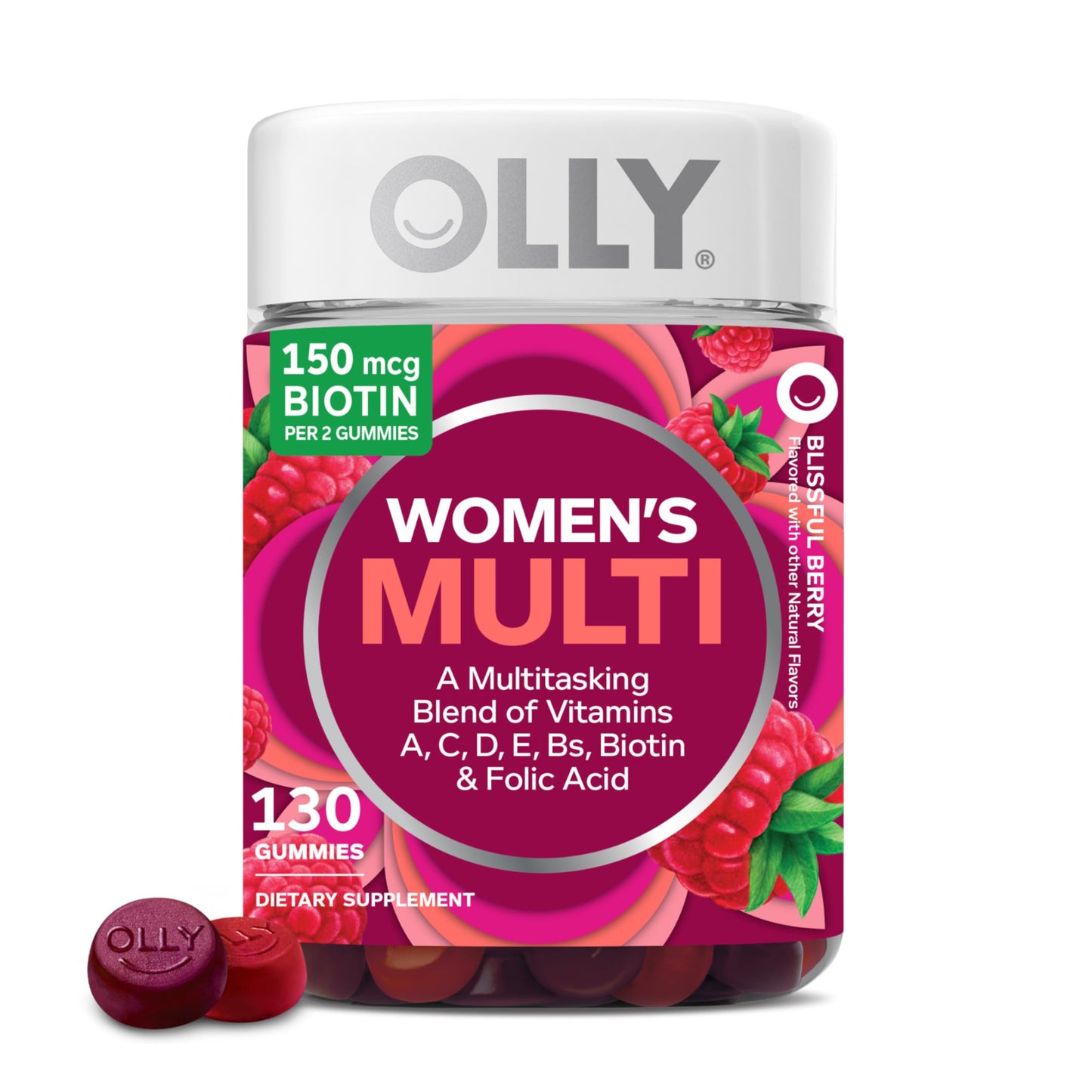 OLLY Women's Multivitamin Gummy, 130 Count