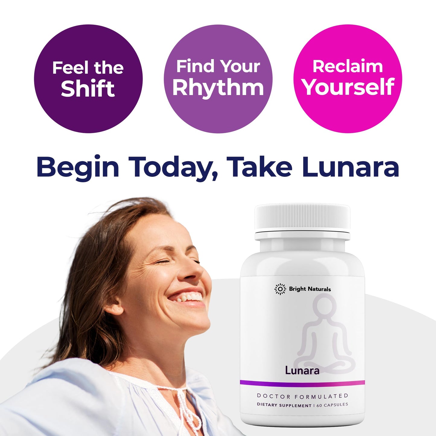 Bright Naturals Lunara Capsules 180 Capsules