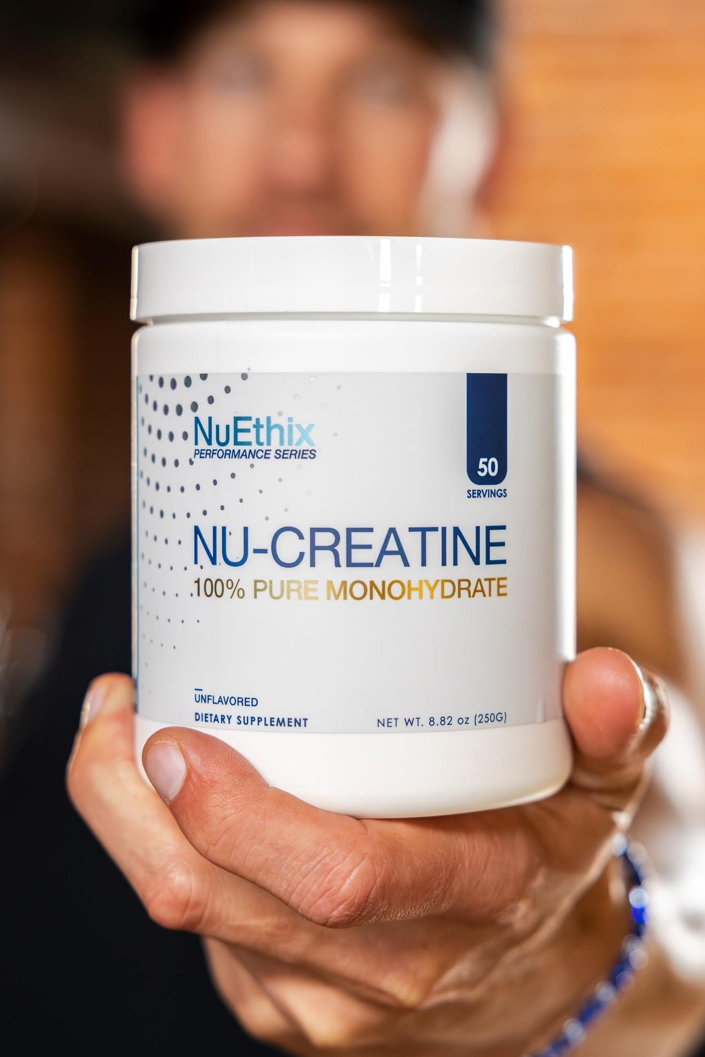 NuEthix Formulations Nu-Creatine Pure Monohydrate Powder 8.82 Ounce