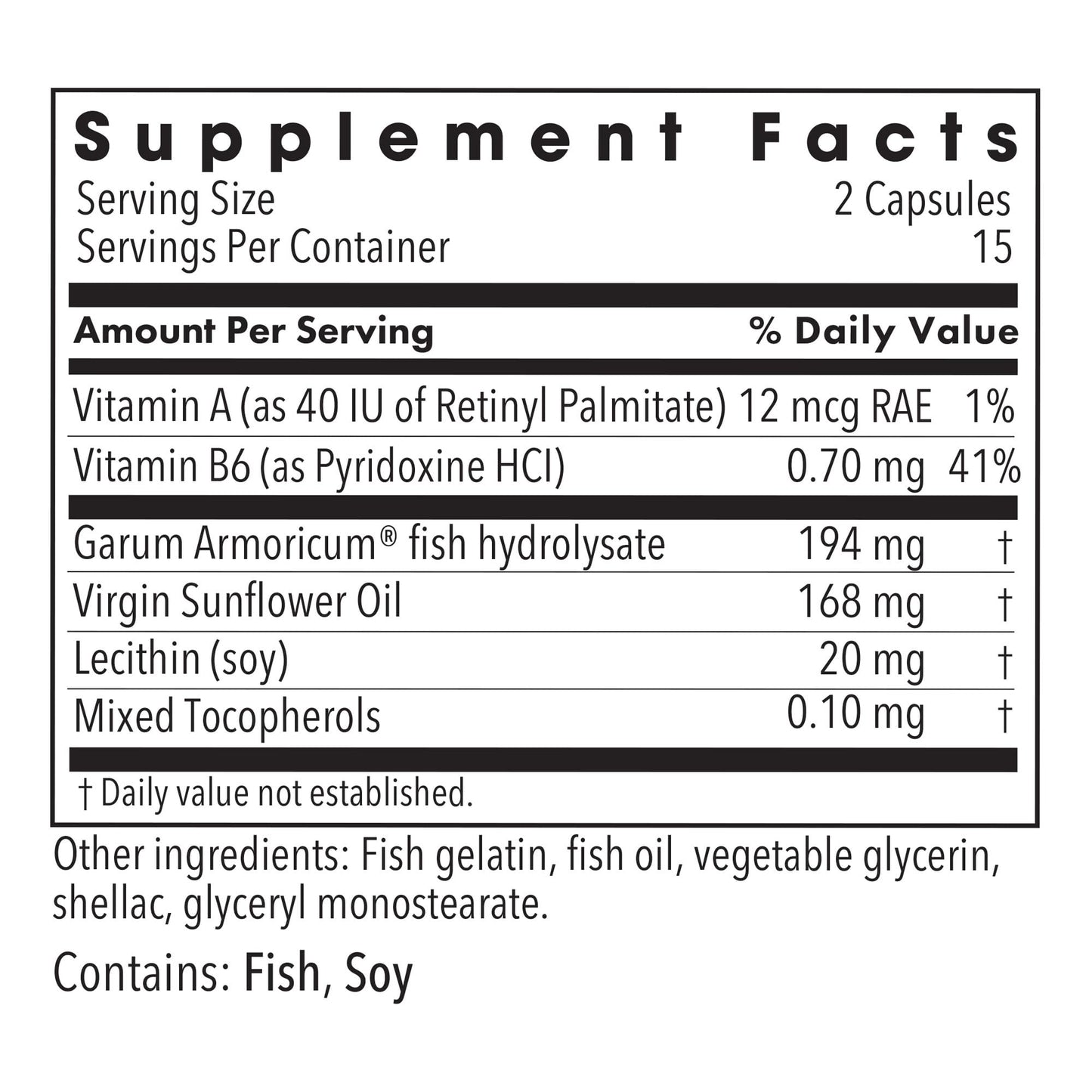 Allergy Research Group Nutricology Stabilium 200 Capsule 30 Count