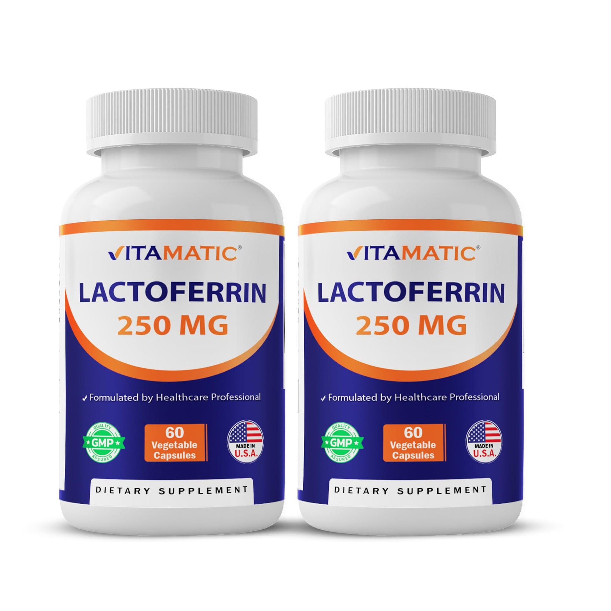 Vitamatic Lactoferrin 250mg Capsule 120 Count