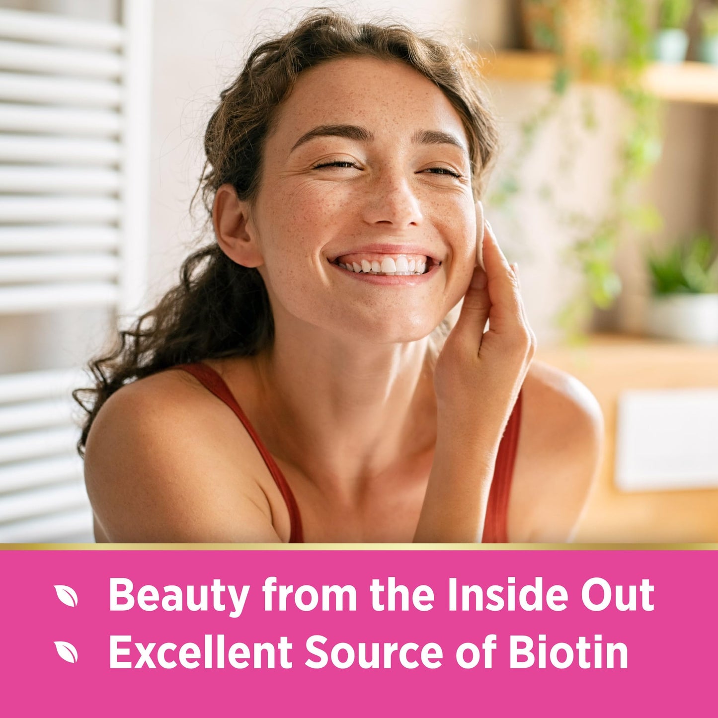 Nature's Truth Hair, Skin & Nails Vitamin Biotin 5000 mcg 165 Softgels