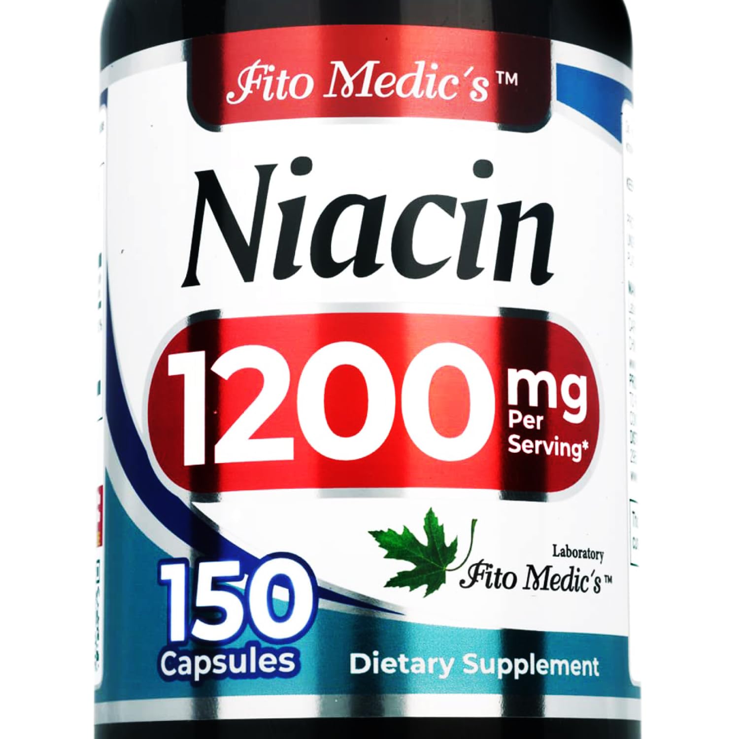 FITO MEDIC'S Niacin Supplement Vitamin B3 Capsule, 1 Count