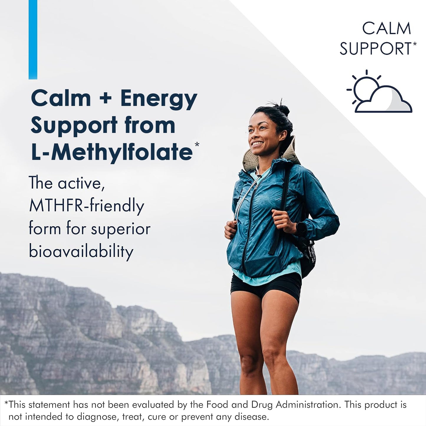 Metabolic Maintenance L-Methylfolate 5 mg Capsule, 90 Capsules
