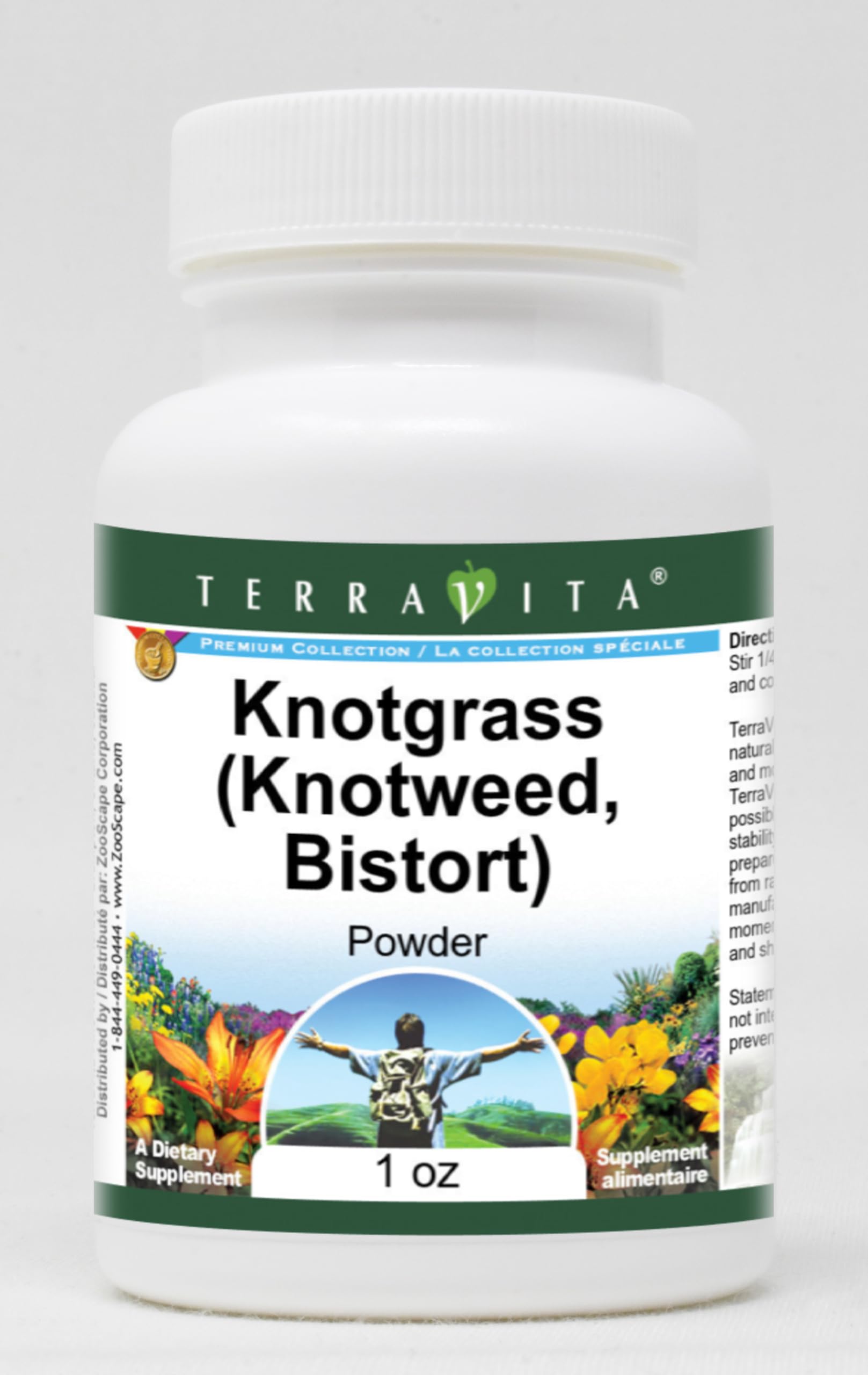 Terravita Knotgrass (Knotweed, Bistort) Powder, 1 oz