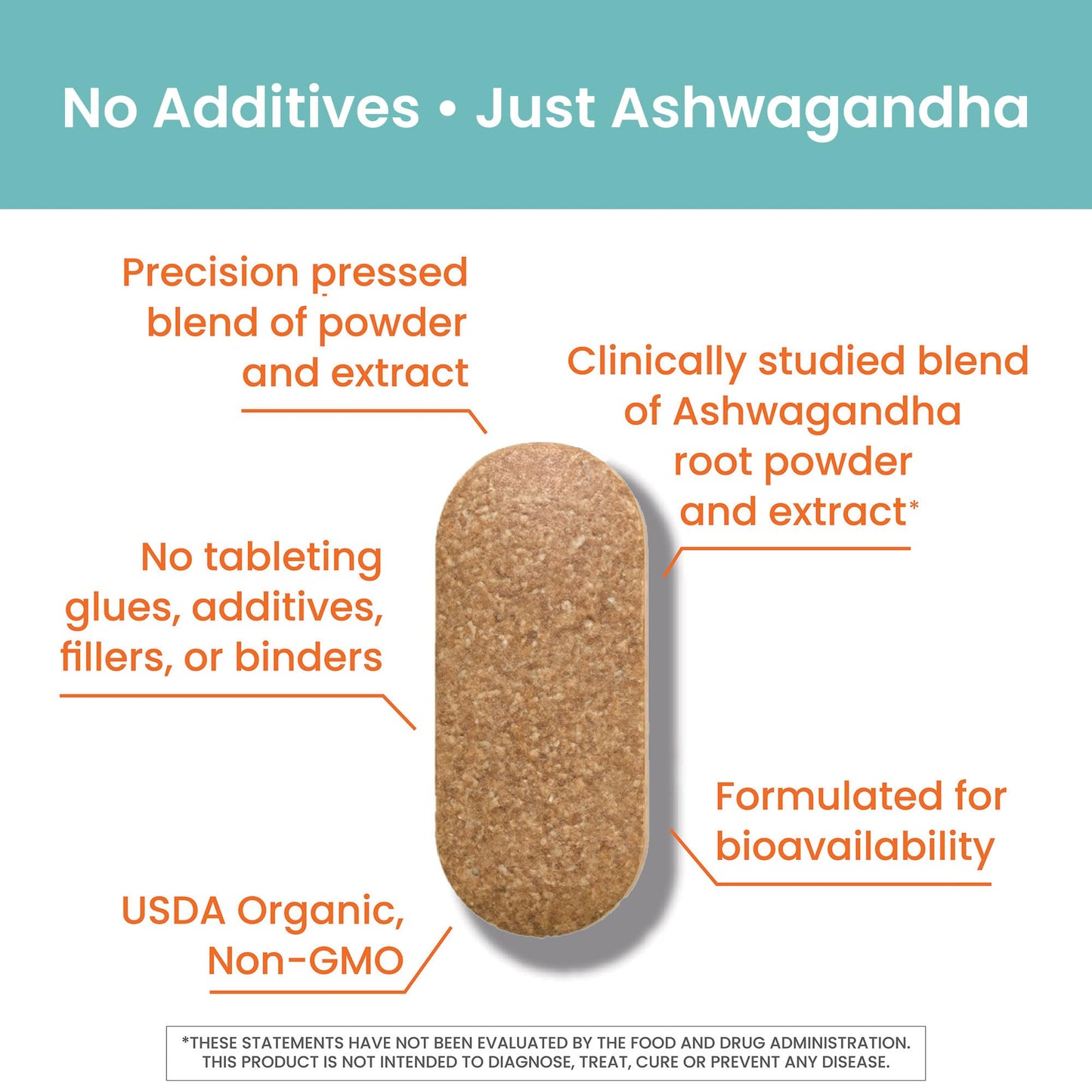 Himalaya Organic Ashwagandha Root 670 mg, 90 Capsules