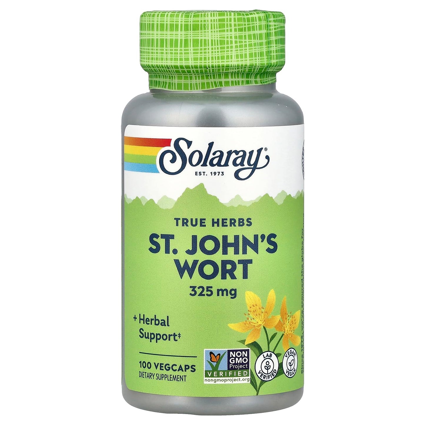 Solaray St. John's Wort 325 mg VegCaps 100