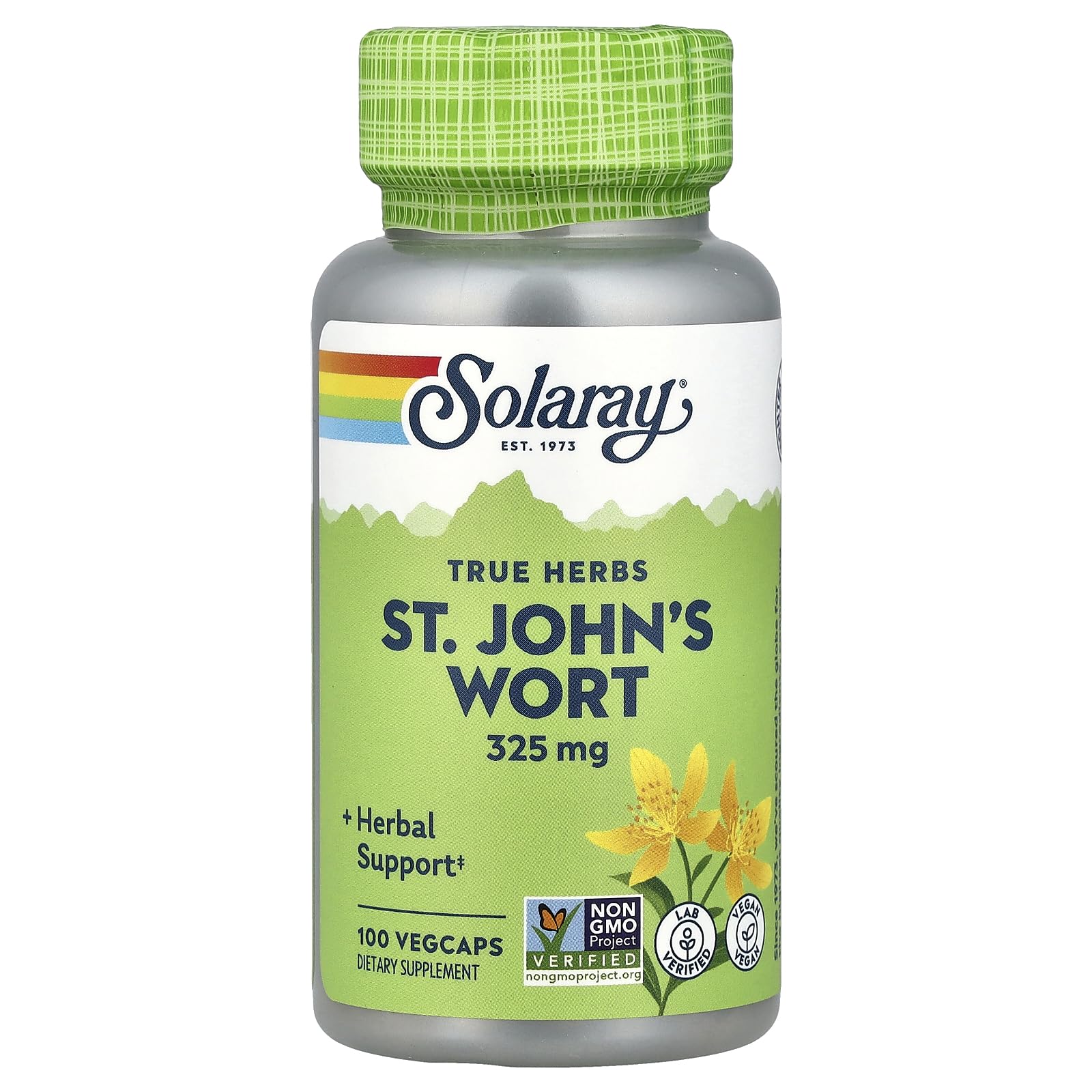 Solaray St. John's Wort 325 mg VegCaps 100