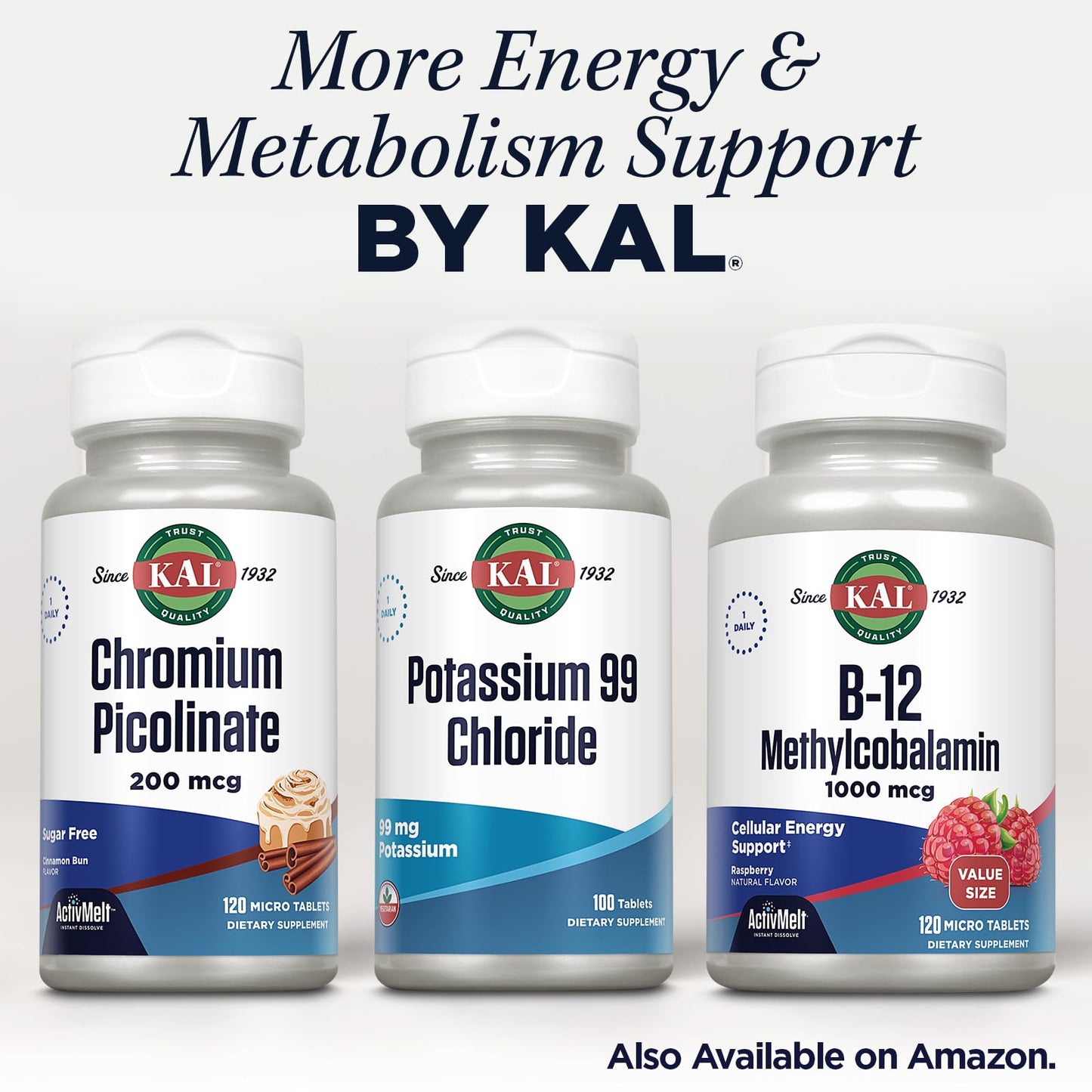 KAL Potassium Chloride Tablets 100 Tablets