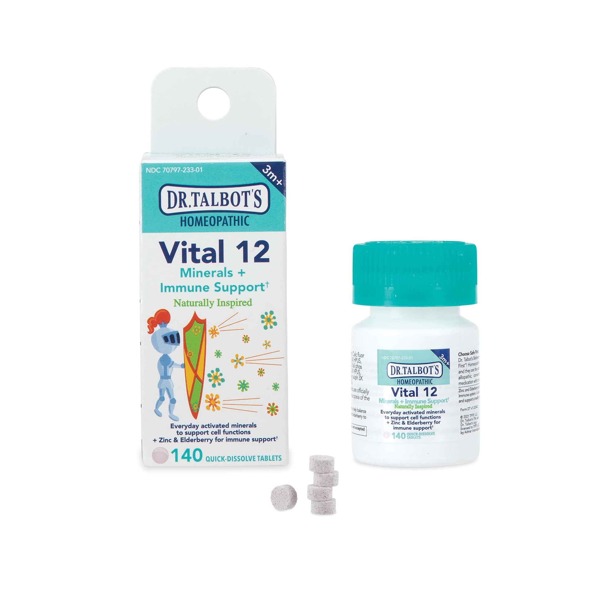 Dr. Talbot's Vital 12 Tablets, 140 Count