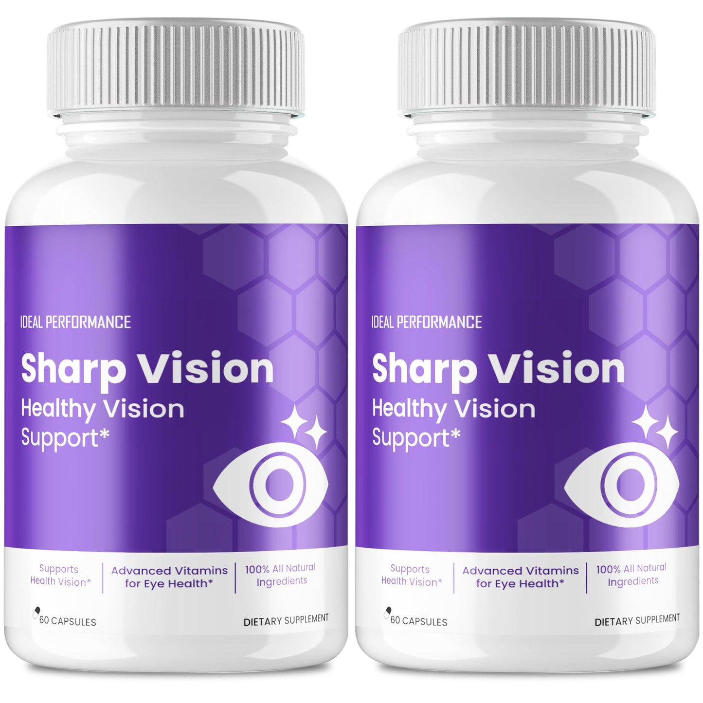 IDEAL PERFORMANCE Sharp Vision Eye Supplement Capsules, 120 Capsules