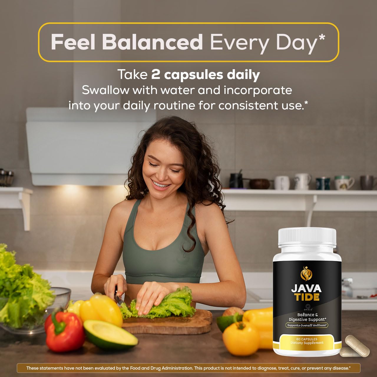 OVICIA Java Tide Capsules 120 Capsules