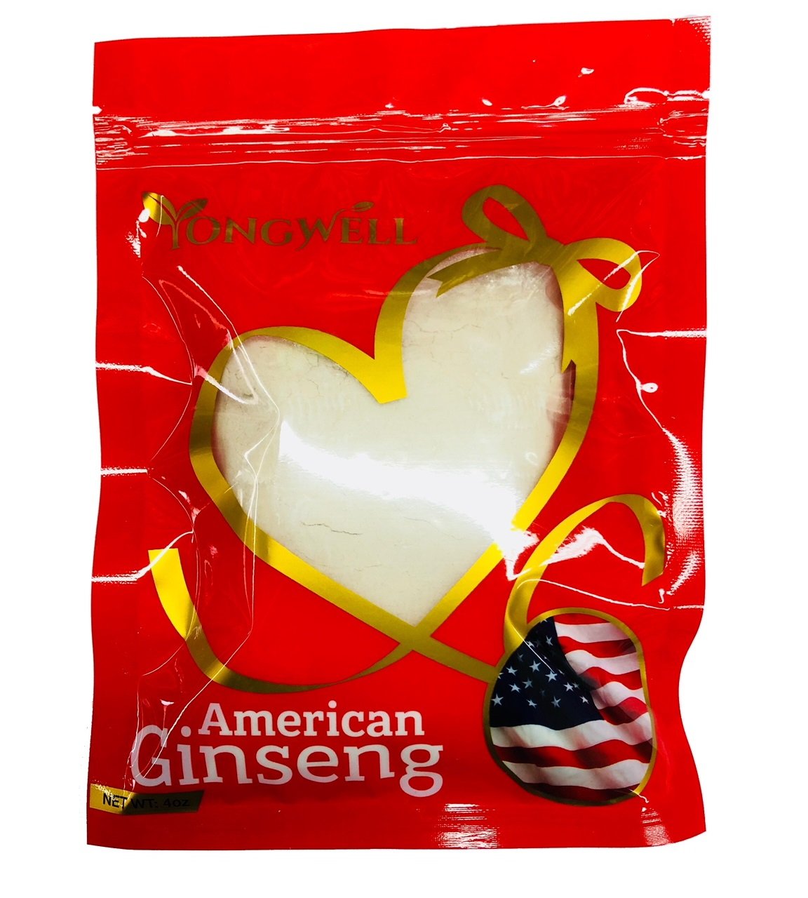 New Green Nutrition American Ginseng Root Powder 4 Ounces