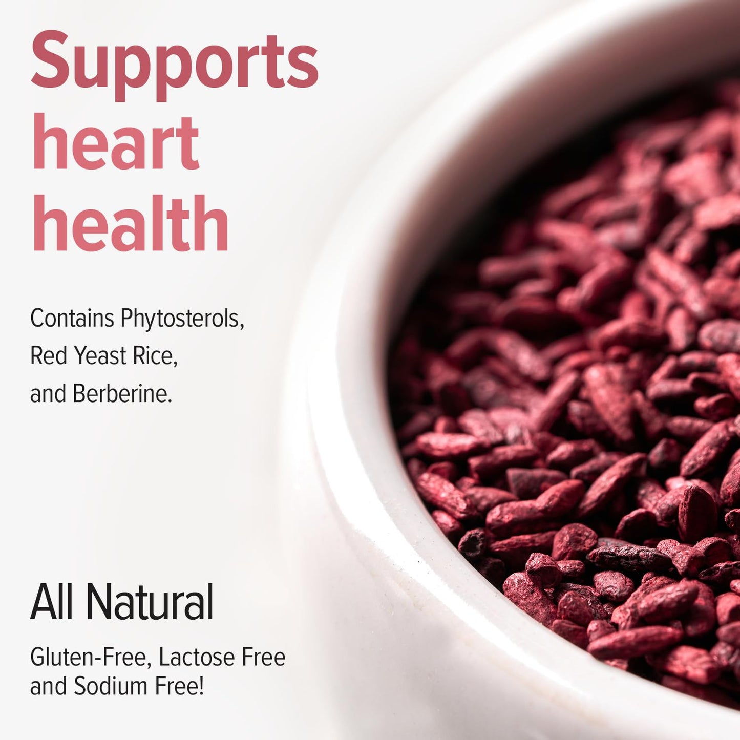 American BioSciences CholestSolve Complete Cholesterol Support Supplement with Plant Sterols 800mg, Red Yeast Rice, Berberine & Phytosterols, 120 Capsules