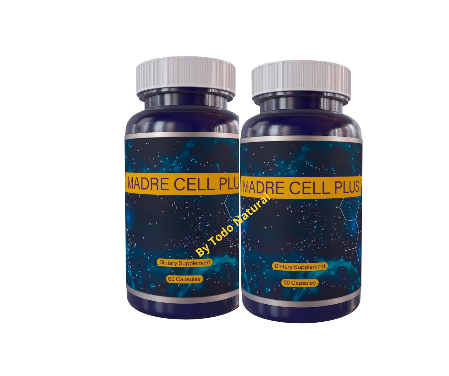 Generic Madre Cell Plus - Stem Cell Made of Purest AFA, Gluten Free Blue Green Algae 120 Capsules