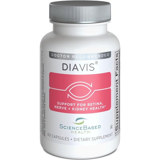 DiaVis Retinal & Nerve Health Supplement Softgels 60 Count