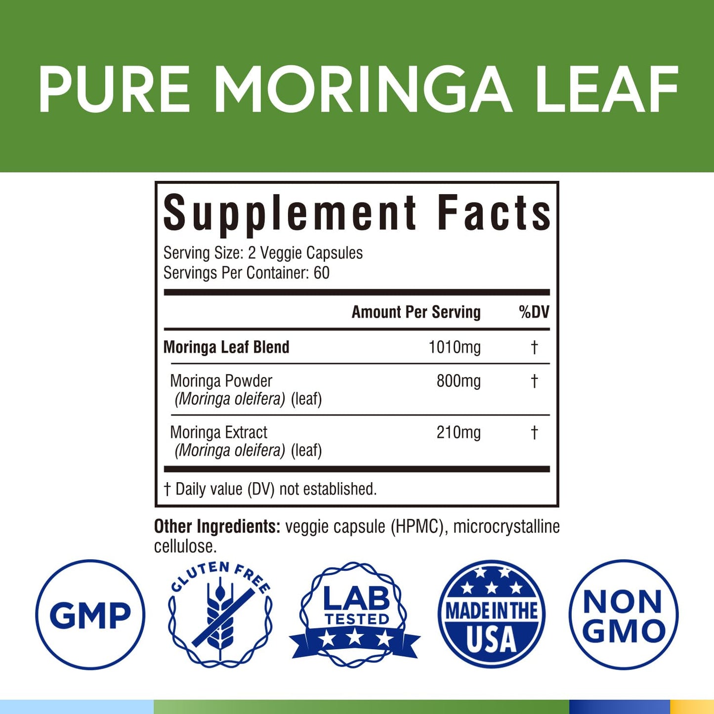 Terranics Moringa Capsules 120 Capsules