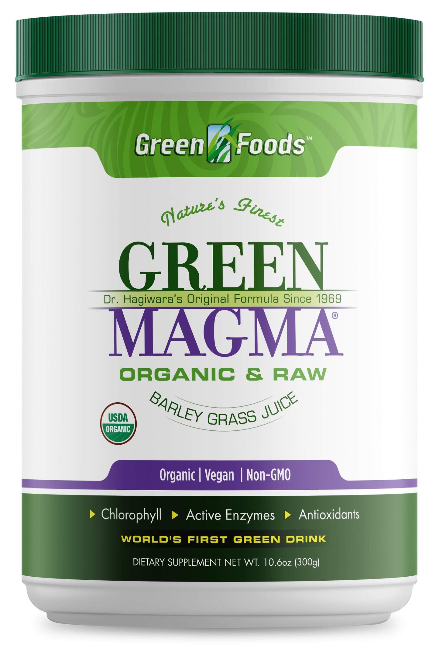 Green Foods Green Magma Powder 10.6 Ounce