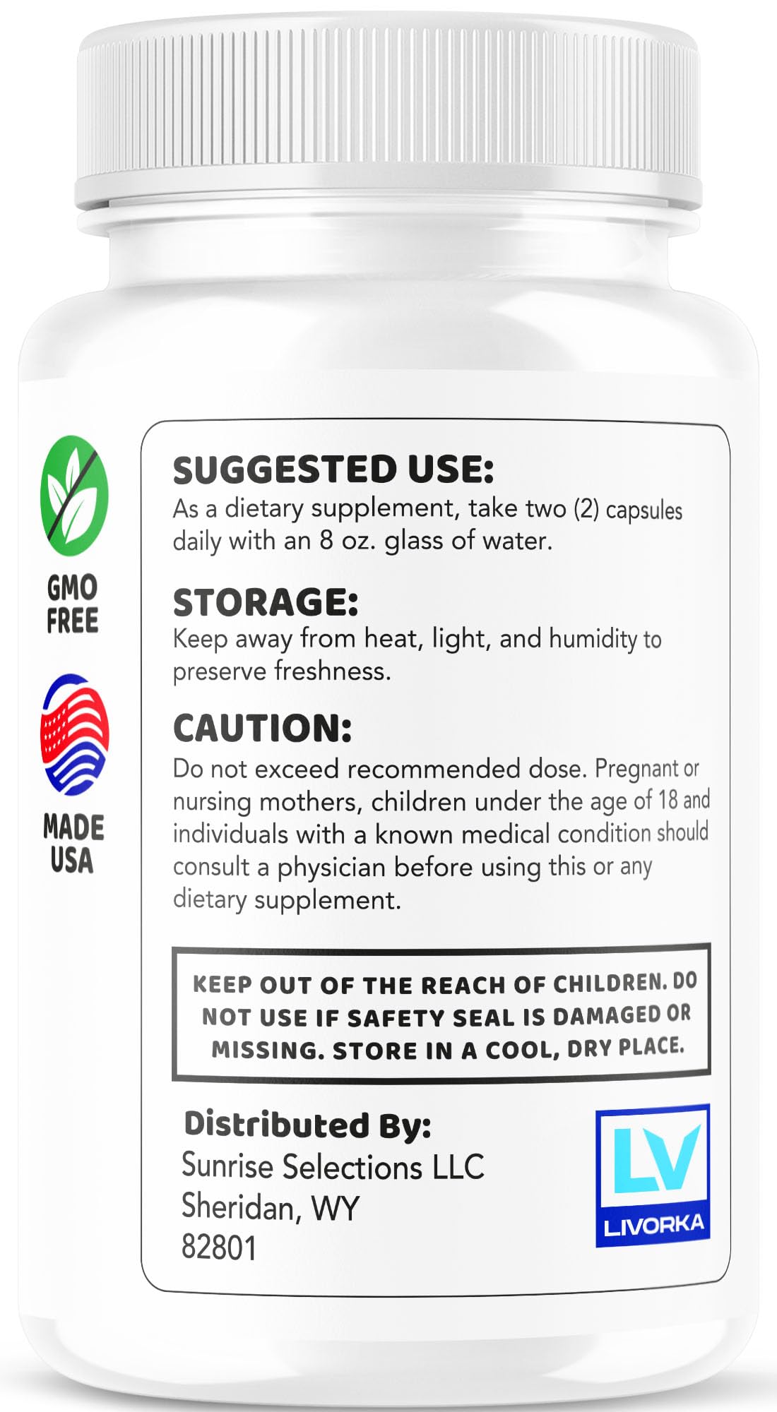 LIVORKA VisMax Advanced Capsules 300 Capsules