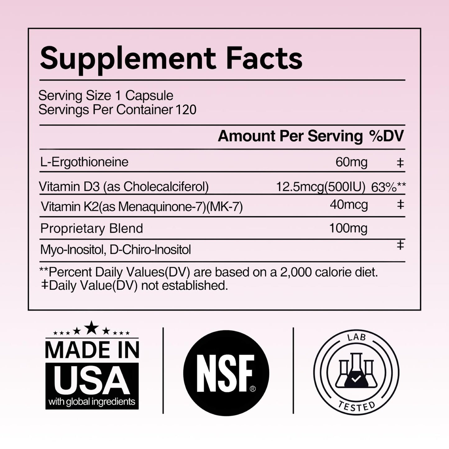GENEIII Women's Hormonal Health Supplement Capsule, 120 Count