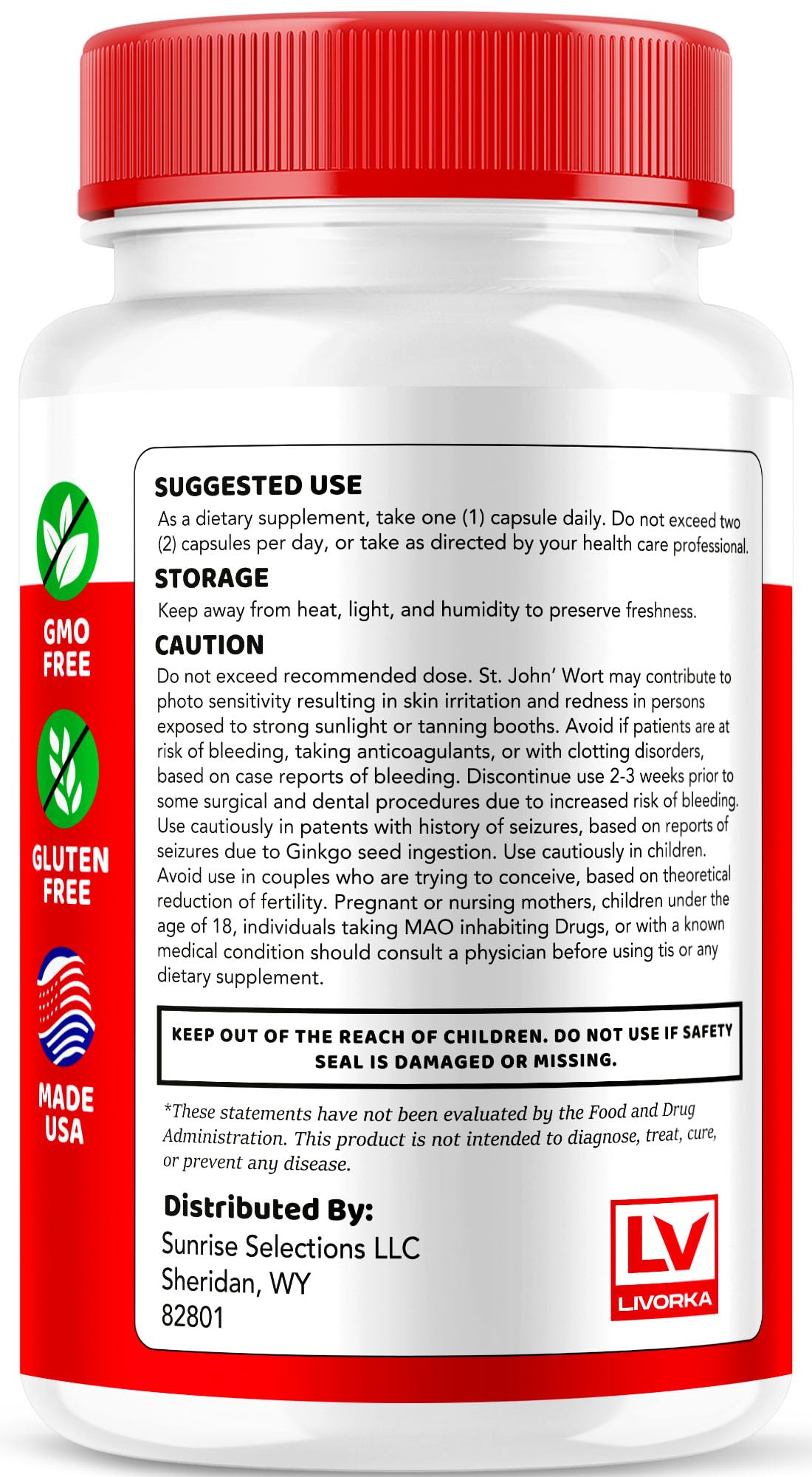 LIVORKA True Balance Blood Support Pro Glycogen Capsules, 30 Capsules