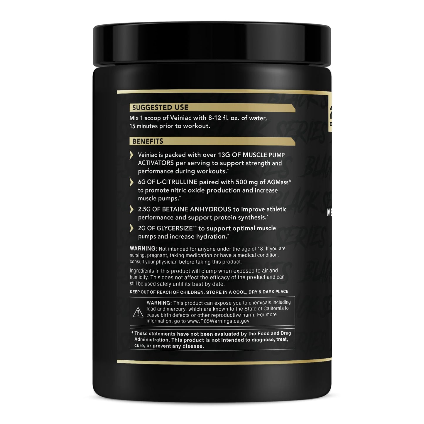 Anabolic Warfare Veiniac Muscle Pump Activator Pre-Workout Powder 11.9