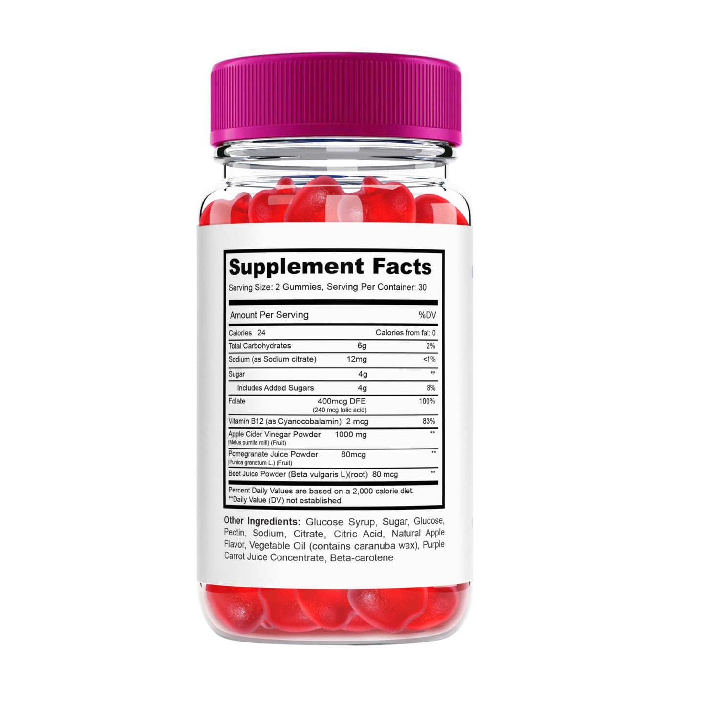 SPRESSO True Keto Fusion Gummies ACV Supplement, 60 Gummies