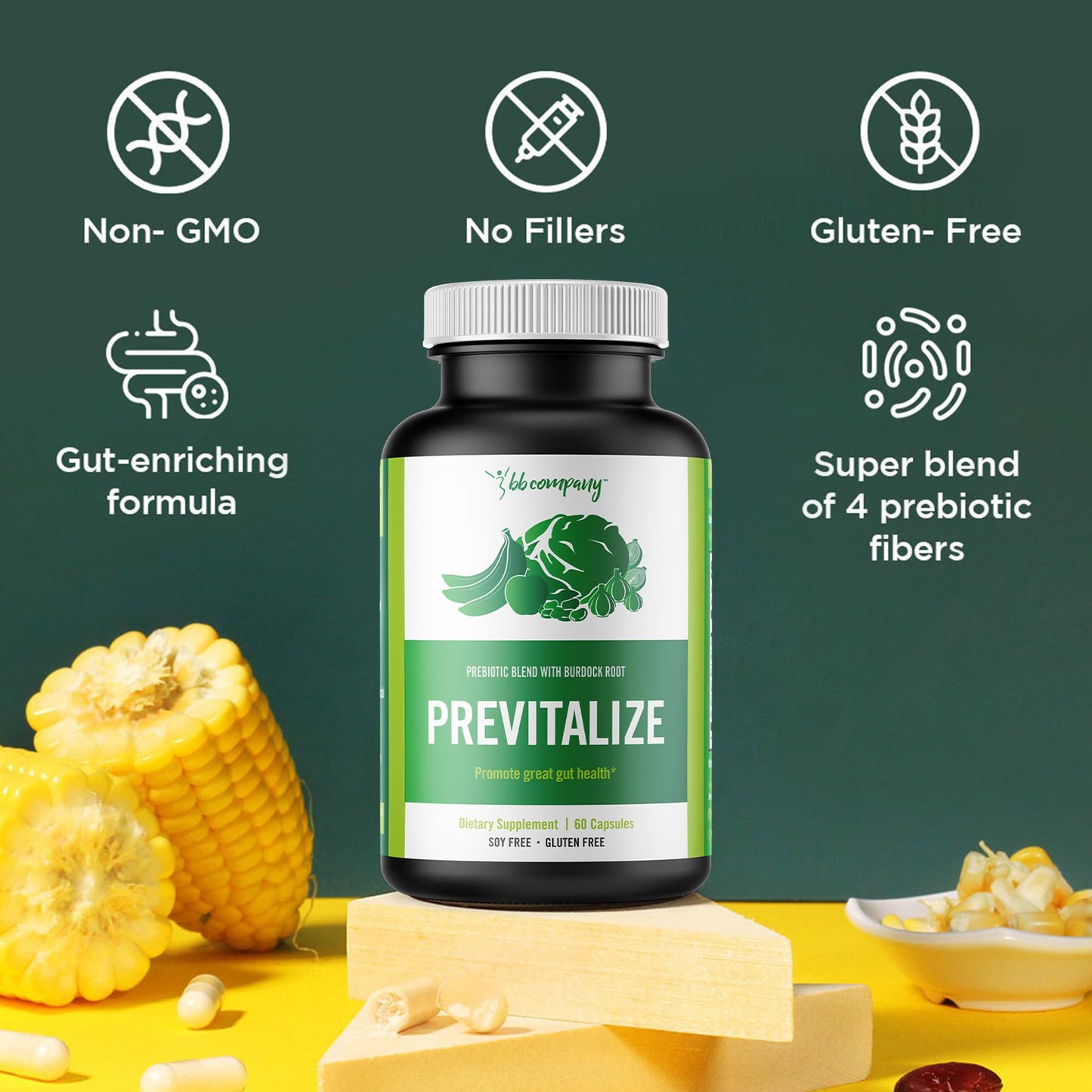 BB Company Previtalize Capsule 60 Count