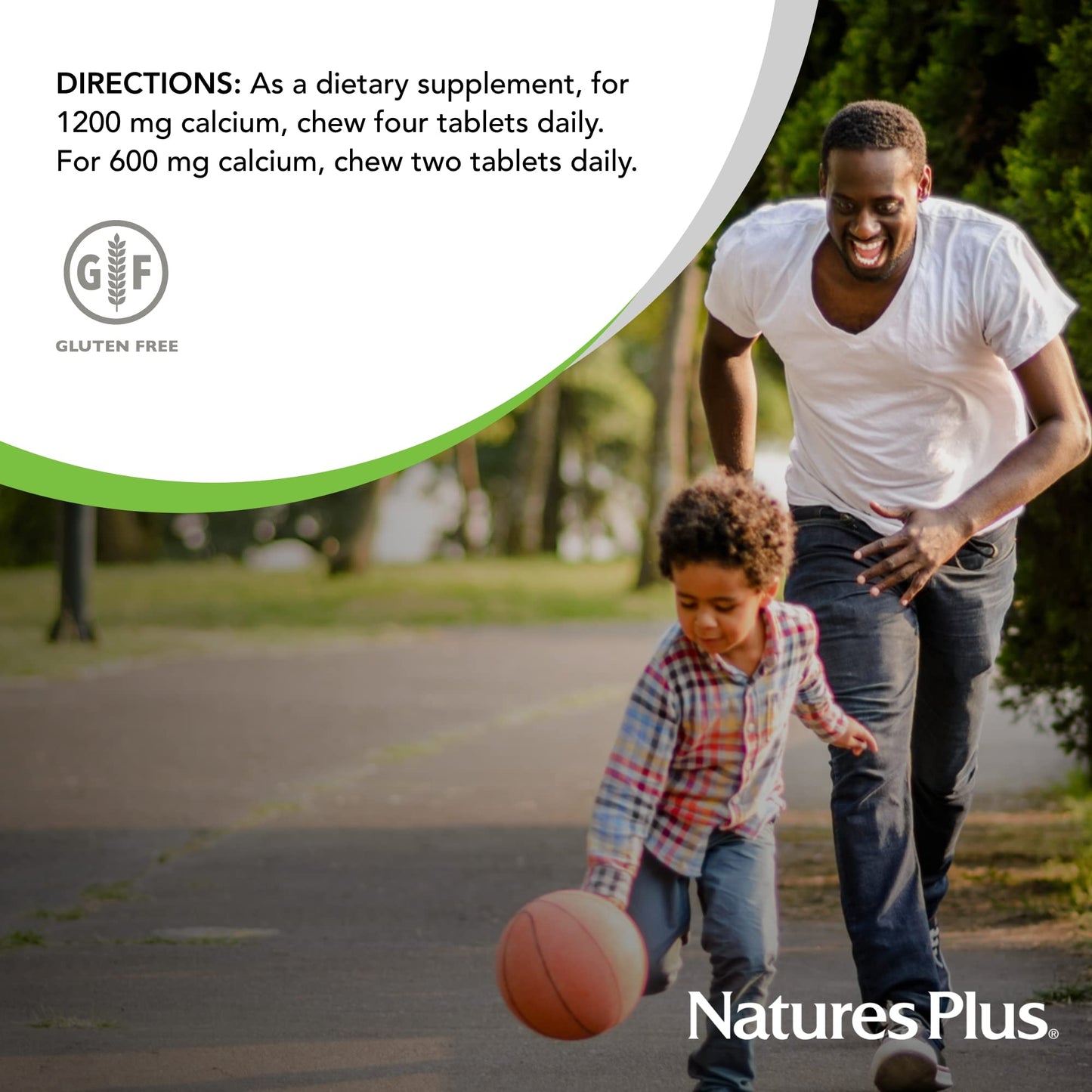 NaturesPlus Cal/Mag/VIT D3 with Vitamin K2 Chewable Tablets, Chocolate Flavor, 60 Count