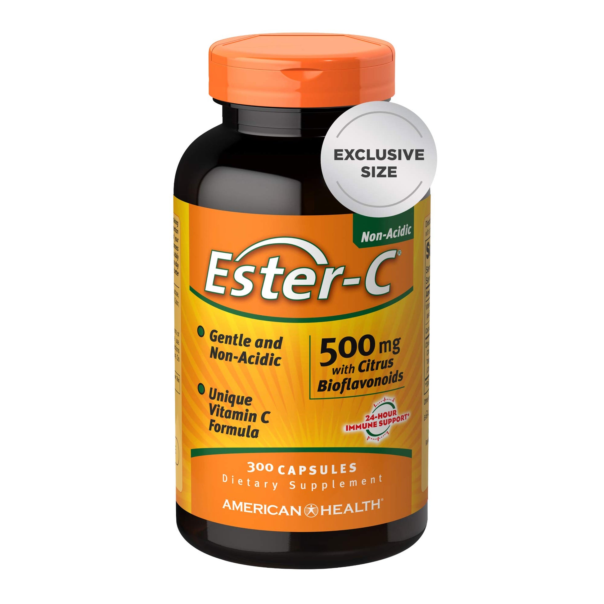 American Health Ester-C 500 mg with Citrus Bioflavonoids, 300 Capsules