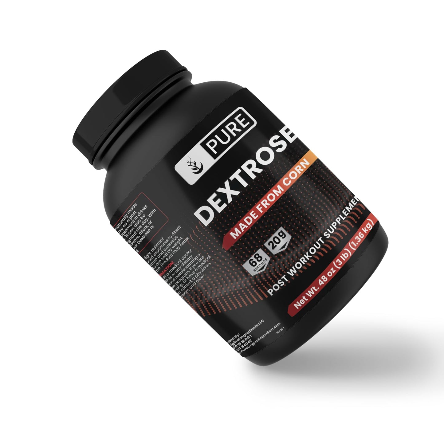 Pure Original Ingredients Dextrose Powder 48
