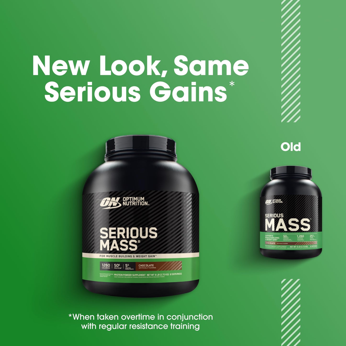 Optimum Nutrition Serious Mass Weight Gainer Protein Powder, Chocolate, 96 Servings