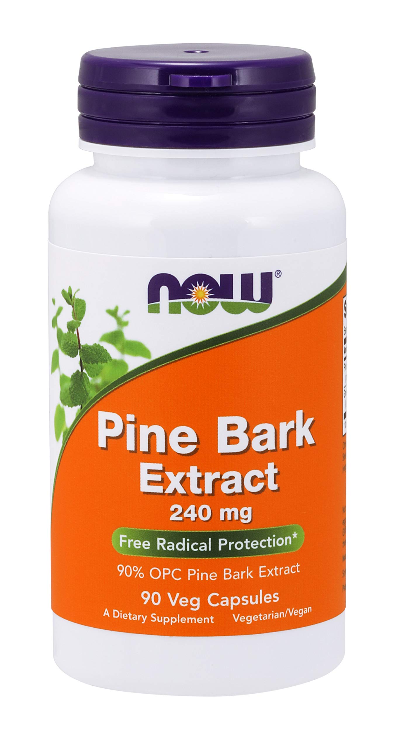 NOW Foods Pine Bark Extract 240 mg Capsule 90 Count