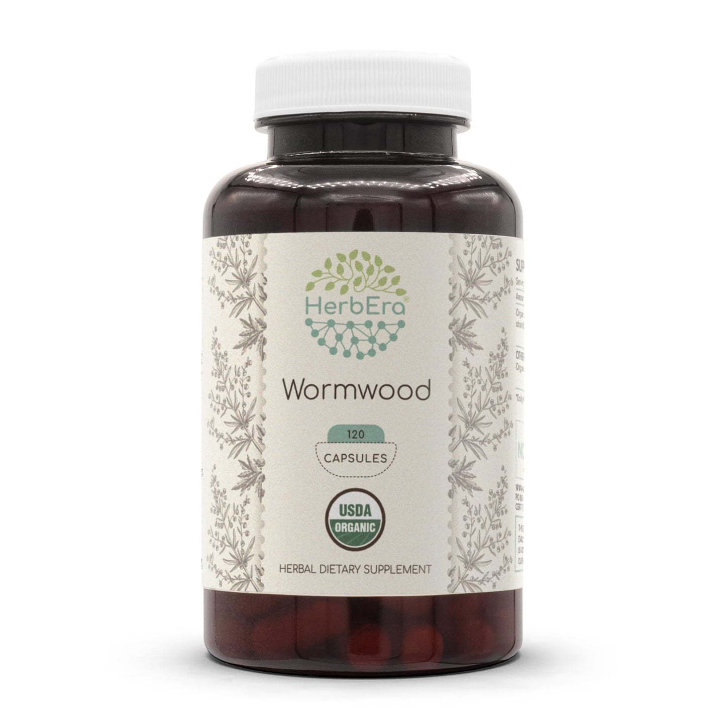 HerbEra Wormwood Capsules 120 Count