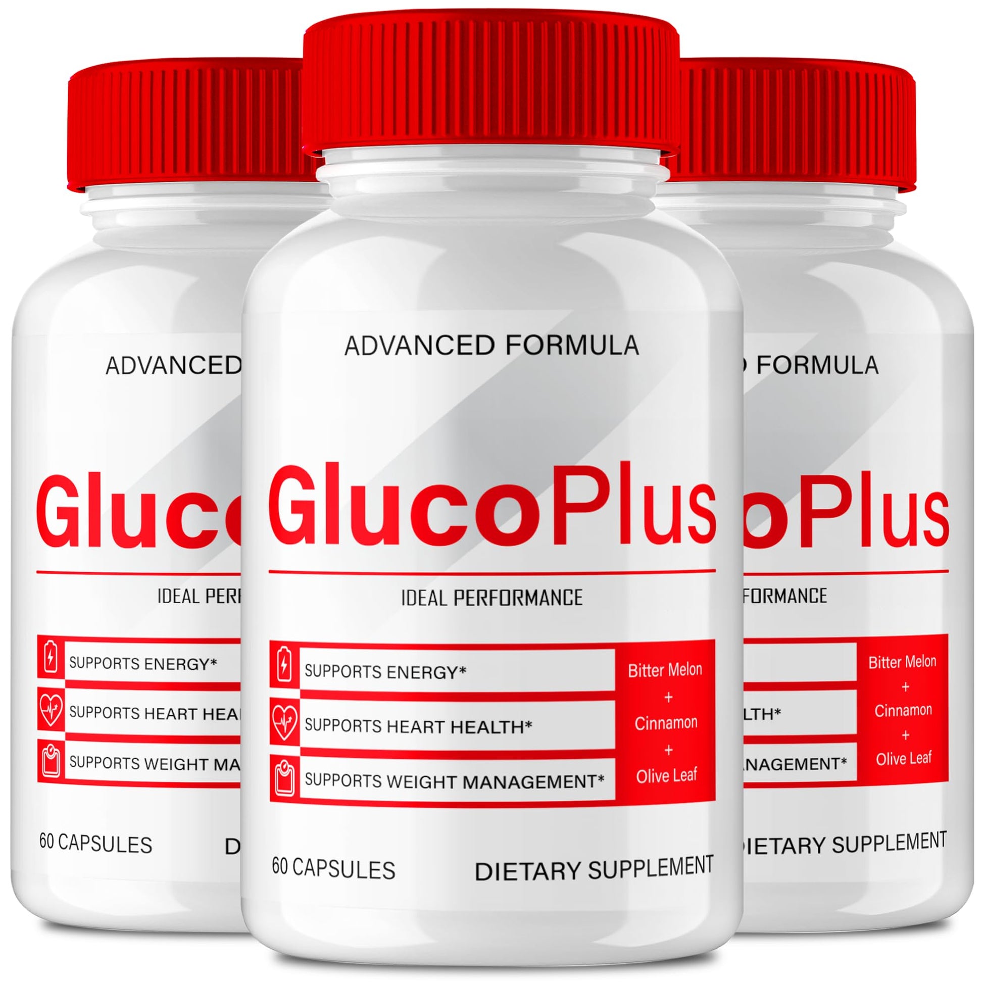 Ideal Performance Gluco Plus Advanced Blood Formula Capsules, 180 Capsules