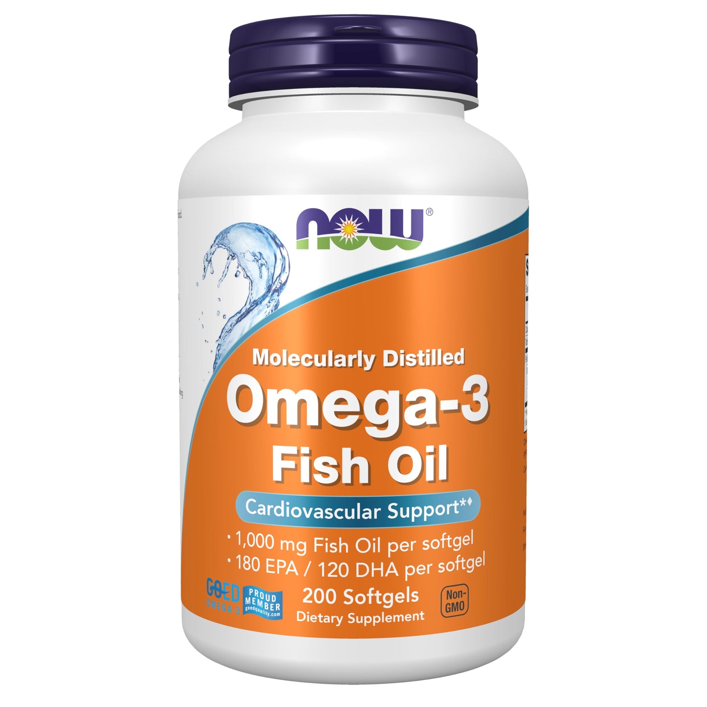 NOW Foods Omega-3 180 EPA / 120 DHA Softgels 200