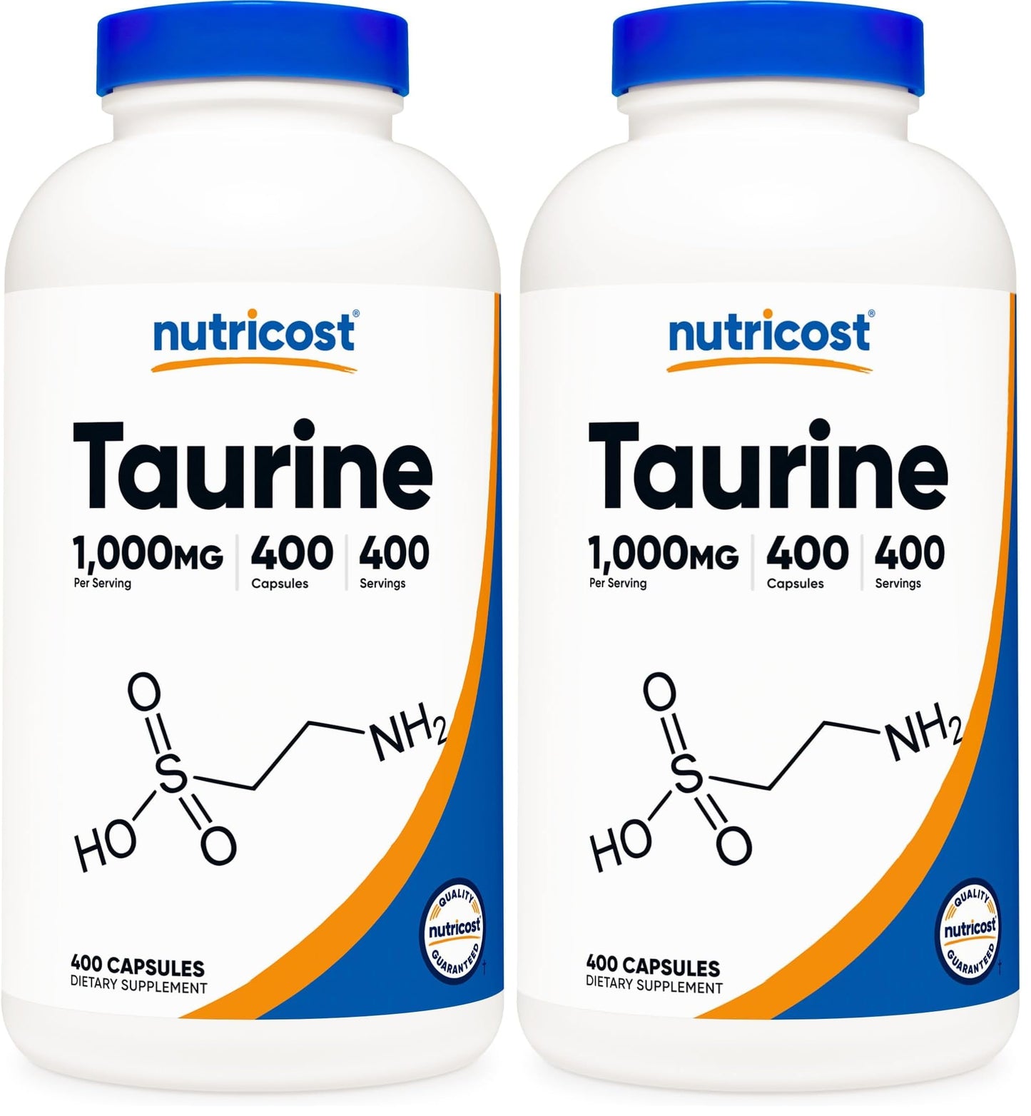 Nutricost Taurine 1000mg 800 Capsules