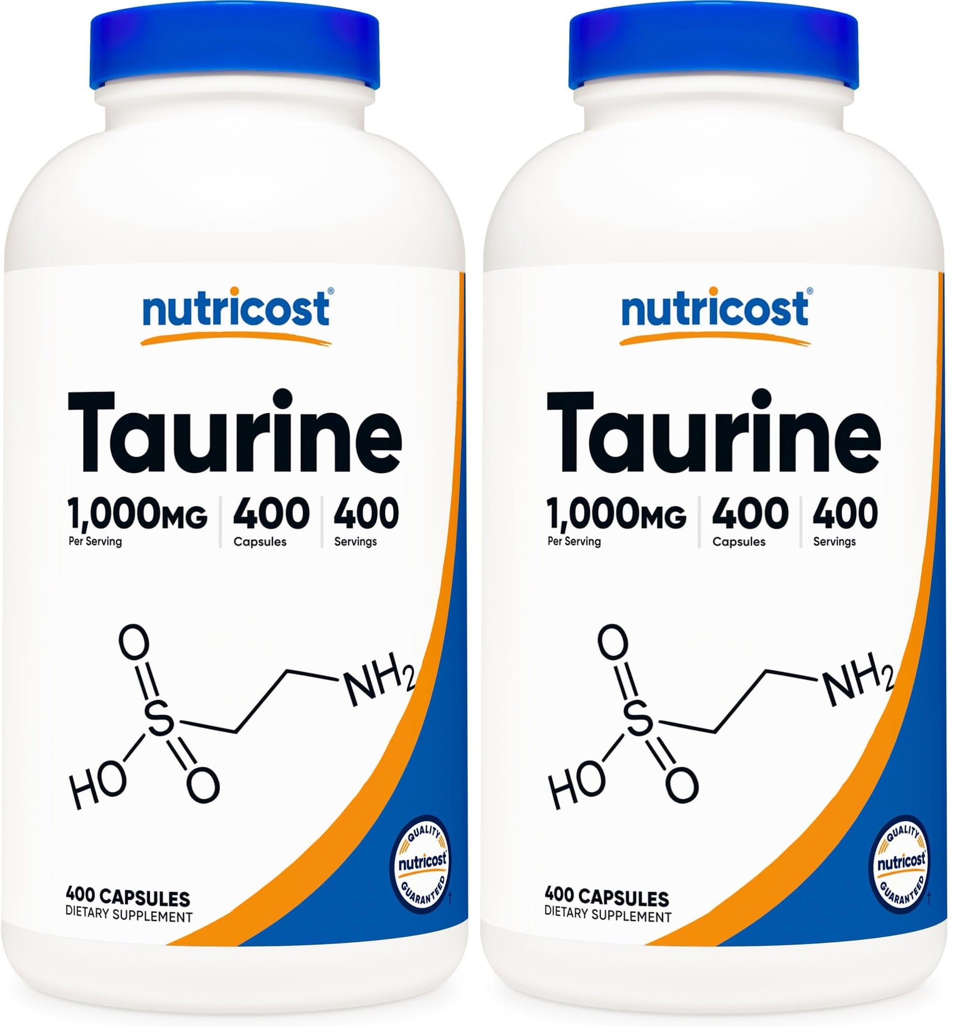 Nutricost Taurine 1000mg 800 Capsules