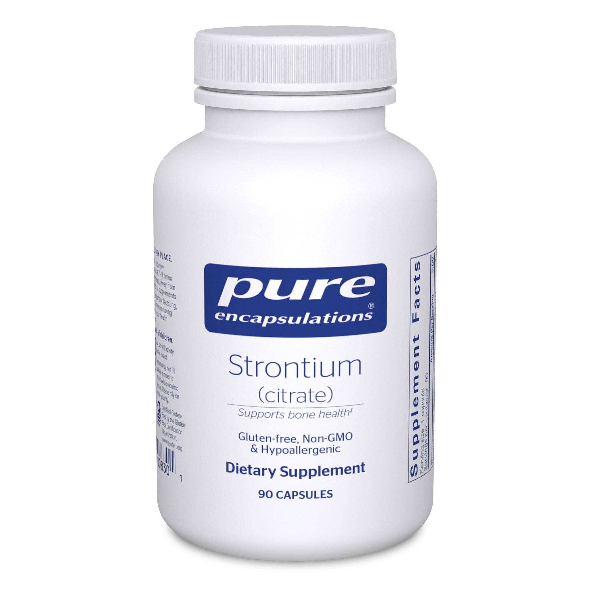 Pure Encapsulations Strontium (Citrate) Capsules 90