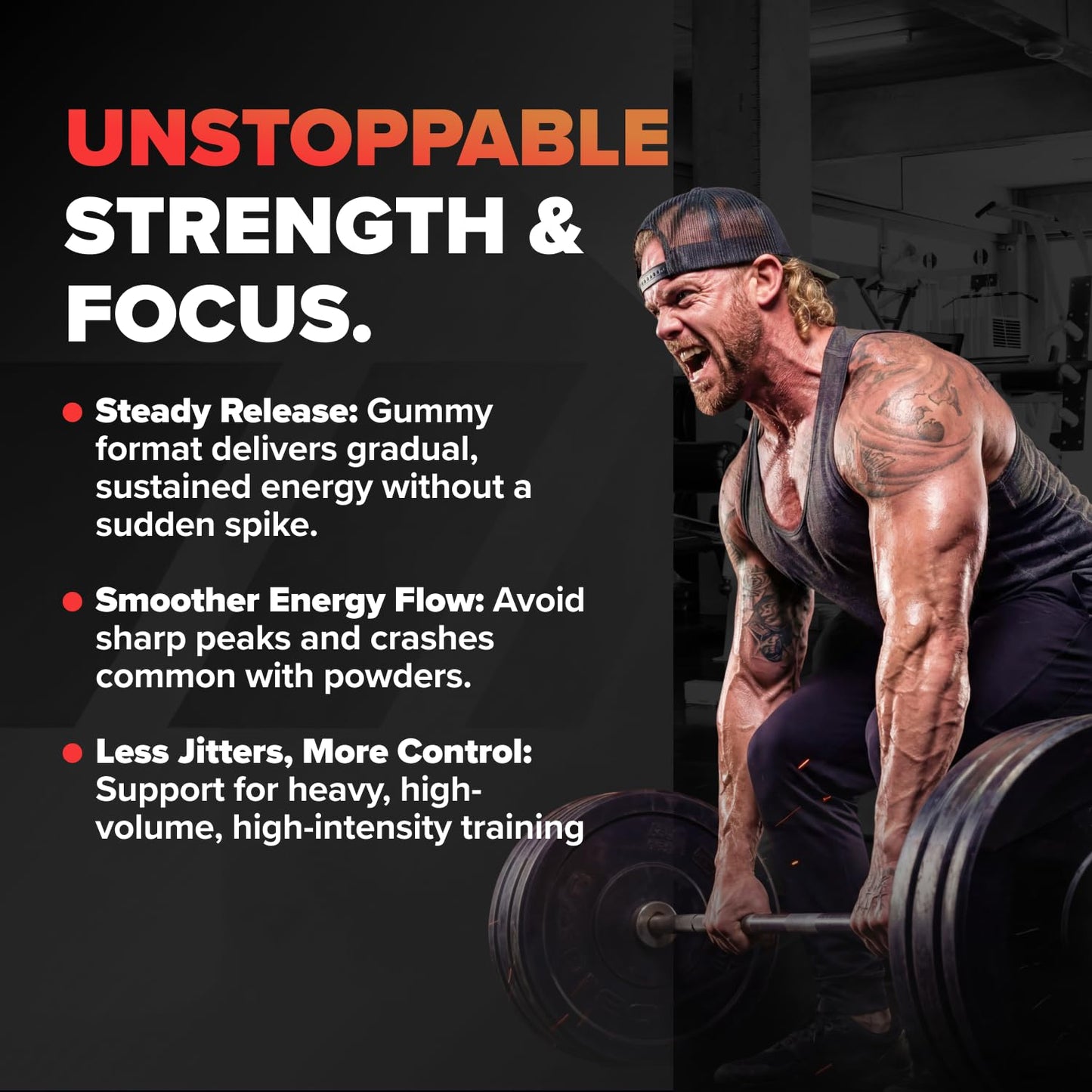 Bounce Pro Beast Mode Pre Workout Gummy 30 Count