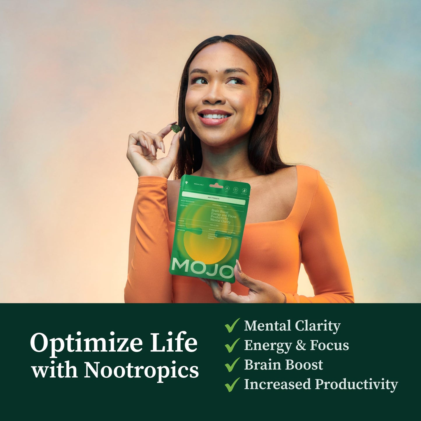 Mojo Focus Gummies 2 Pack